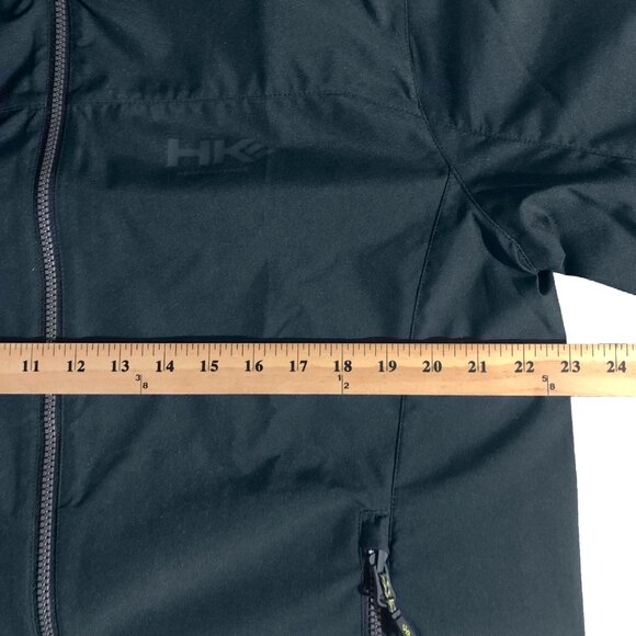 Hawke & Co Performance Rain Jacket Mens M Navy Hooded Windbreaker Light Jacket - Picture 5 of 10
